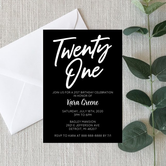 Invitación a los 21 años (Subido por el creador)