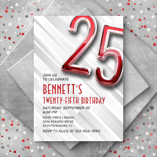 Invitación a los 25 Adultos Modernos