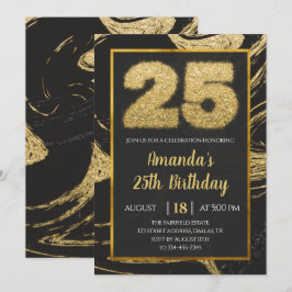 Invitación a los 25 años de oro