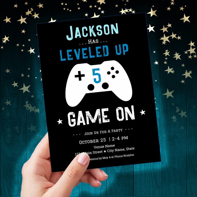 Invitación a los 5º cumpleaños (Subido por el creador)