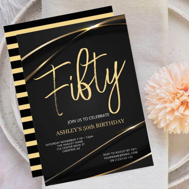 Invitación a los 50 años de la Black Gold de la ci (Subido por el creador)