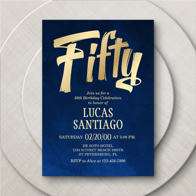 Invitación a los 50 años de la marina de oro mascu (Subido por el creador)