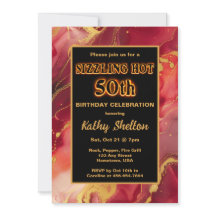 Invitación a los 50 años de Red y Gold