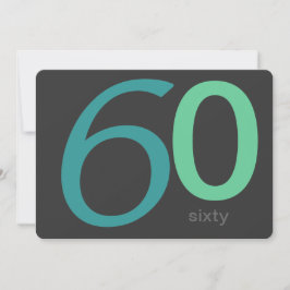 Invitación a los 60 años del Personalizado Carbón 