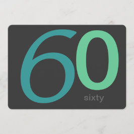 Invitación a los 60 años del Personalizado Carbón