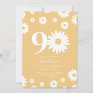 Invitación a los 90 Años de Daisy Gold
