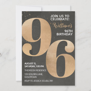 Invitación a los 96 Años de los Dorados Negros