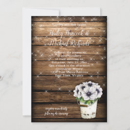 Invitación a los anémonos de los cubos de barro rú