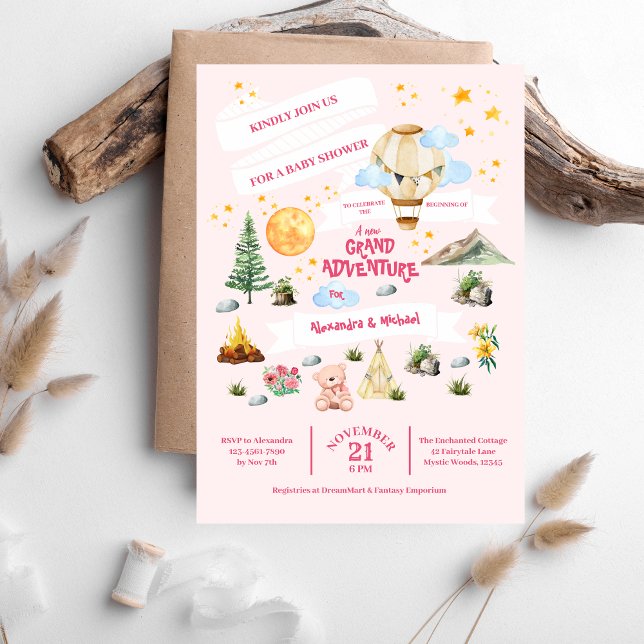 Invitación a los Árboles acuáticos de Baby Shower  (Subido por el creador)