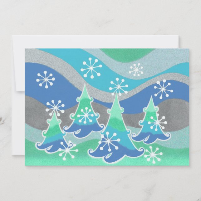 Invitación a los árboles de invierno (Anverso)