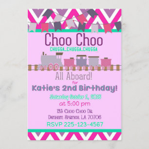 Invitación a los chicas para el cumpleaños