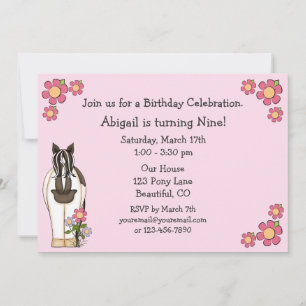 Invitación a los Chicas por cumpleaños
