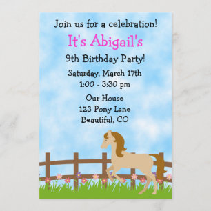 Invitación a los Chicas por el cumpleaños del caba