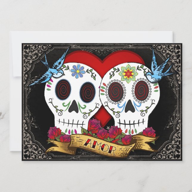 Invitación a los Cránulos de Amor (Anverso)