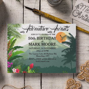 Invitación a los cumpleaños de Mountain & Forest S