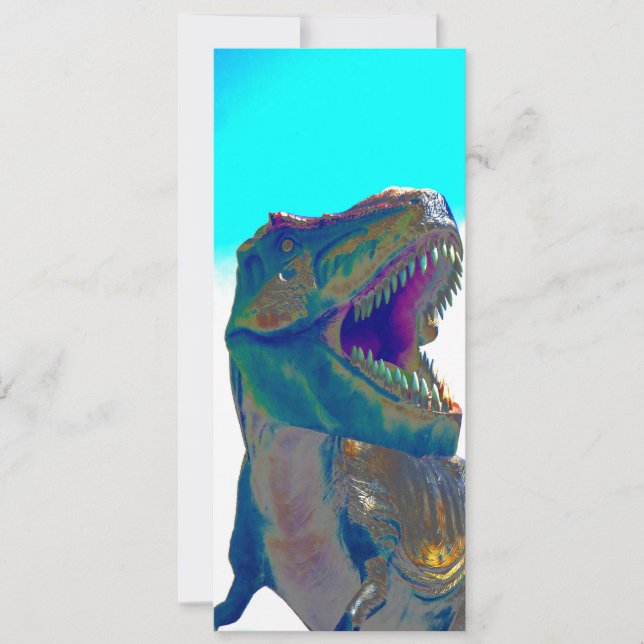 Invitación a los dinosaurios (Anverso)