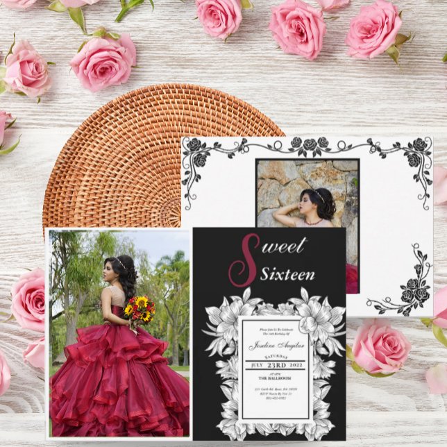 Invitación a los dulces blancos y negros 16. (Subido por el creador)