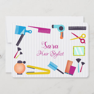 Invitación a los elementos de la escuela de bellez