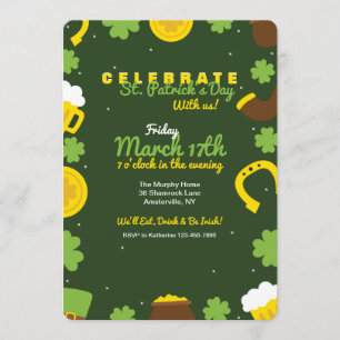 Invitación a los elementos irlandeses