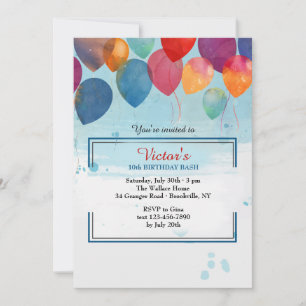 Invitación a los globos acuáticos