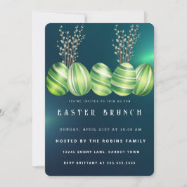 Invitación a los huevos con salsa de pascua de már