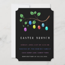 Invitación a los huevos de Pascua