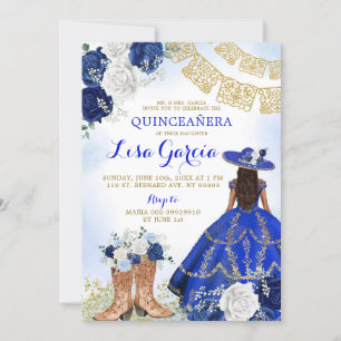Invitación a los inútiles del Rosa azul real de ar