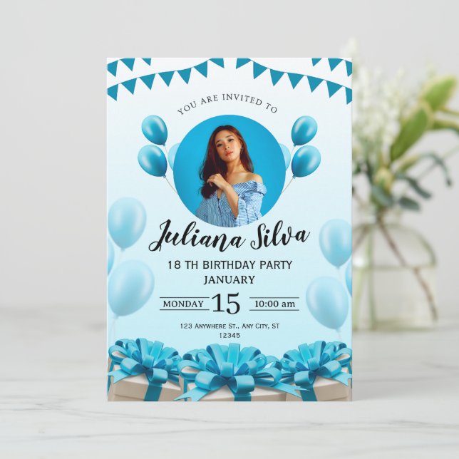 Invitación a los jóvenes de la época del nacimient (Anverso de pie)