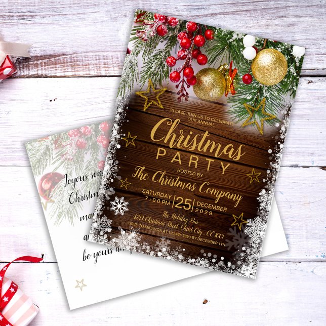 Invitación a los Navidades de las Estrellas de Oro (Subido por el creador)