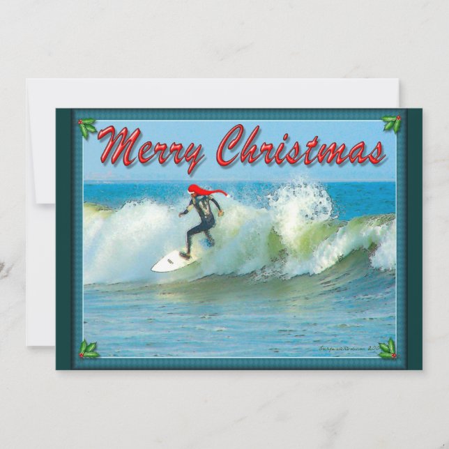 Invitación a los Navidades de Surfing Santa
