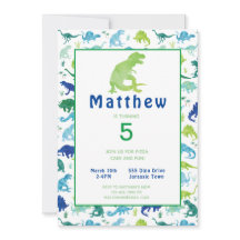 Invitación a los niños con acuarela de la fiesta d