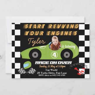 Invitación a los niños de 4 cumpleaños