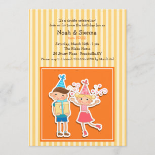 Invitación a los niños de cumpleaños