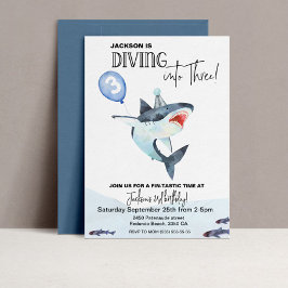 Invitación a los niños de cumpleaños del 3 de tibu