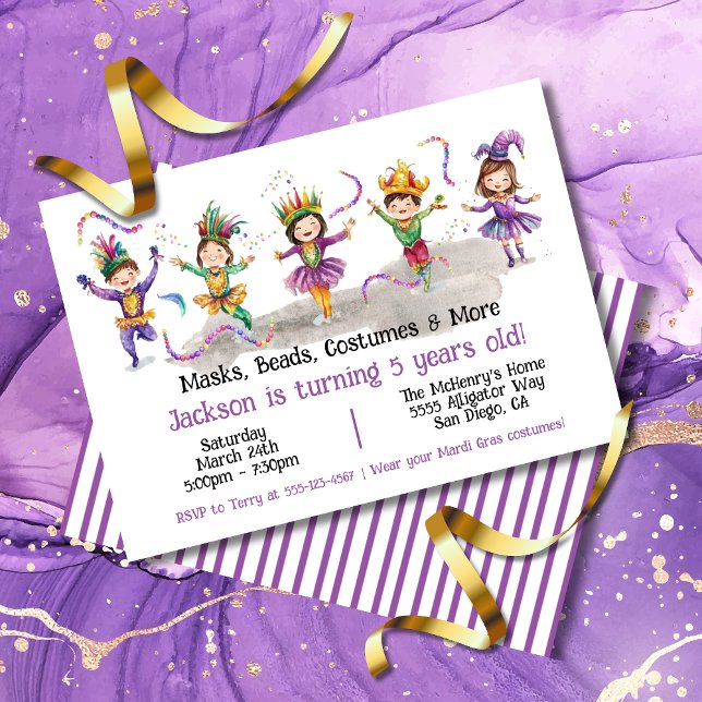 Invitación a los niños de la fiesta de cumpleaños  (Subido por el creador)