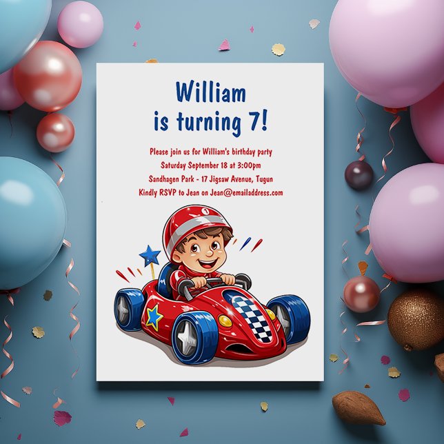 Invitación a los niños por la fiesta de cumpleaños (Subido por el creador)
