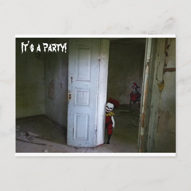 Invitación a los payasos atemorizantes (Anverso)