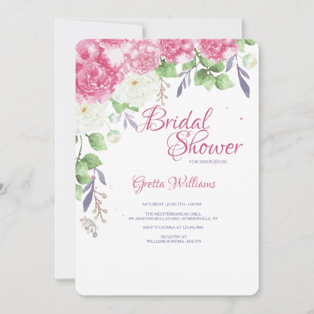 Invitación a los peones rosados (Anverso)