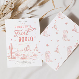 Invitación a los primeros días de vida en rodeo ro