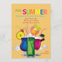 Invitación a los refrigeradores de verano