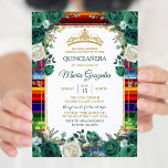Invitación a los siniestros Charra sana quince<br><div class="desc">Charra Mexicana Esmeralda Mi Invitación Quince Anos,  Cumpleaños 15, </div>