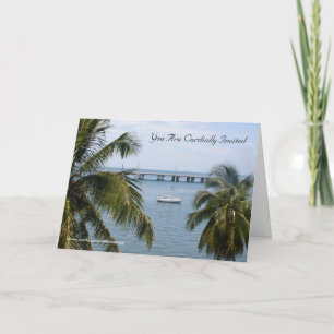 Invitación a luna de miel/ducha de efectivo