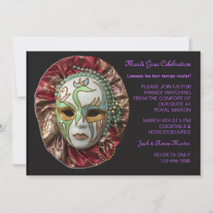 Invitación a Mardi Gras