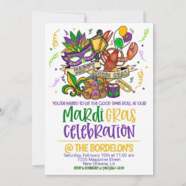 Invitación a Mardi Gras