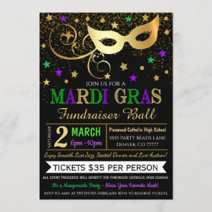 Invitación a Mardi Gras