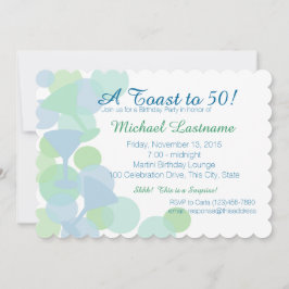 Invitación a Martini Bubbles Party