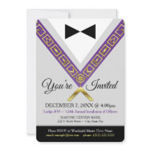 Invitación a masón - Gran Master Jewel Masónico