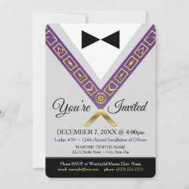 Invitación a masón - Gran Master Jewel Masónico