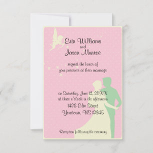 Invitación a matrimonio cupido y bailarín