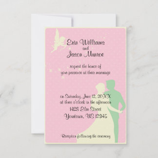 Invitación a matrimonio cupido y bailarín